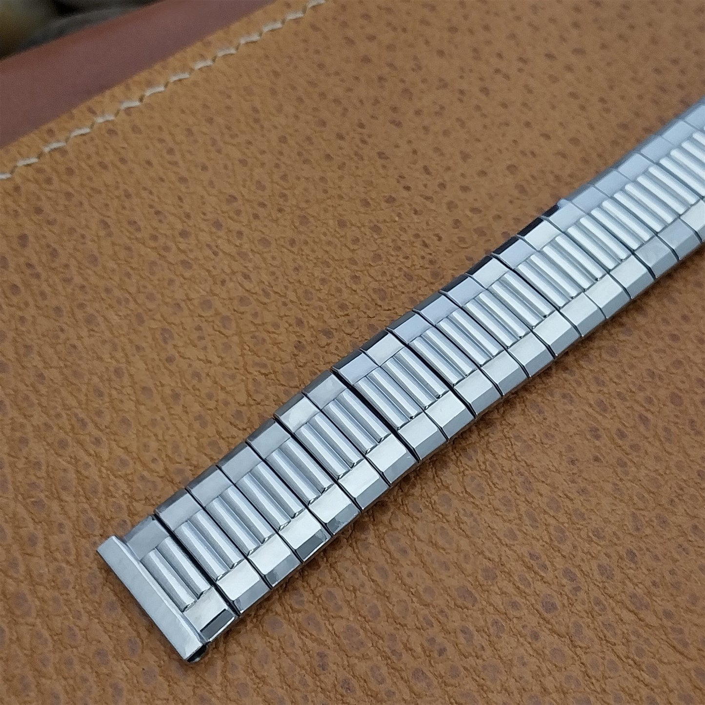 Stainless Steel Expansion Gemex USA 5/8" 1950s Unused Vintage Watch Band