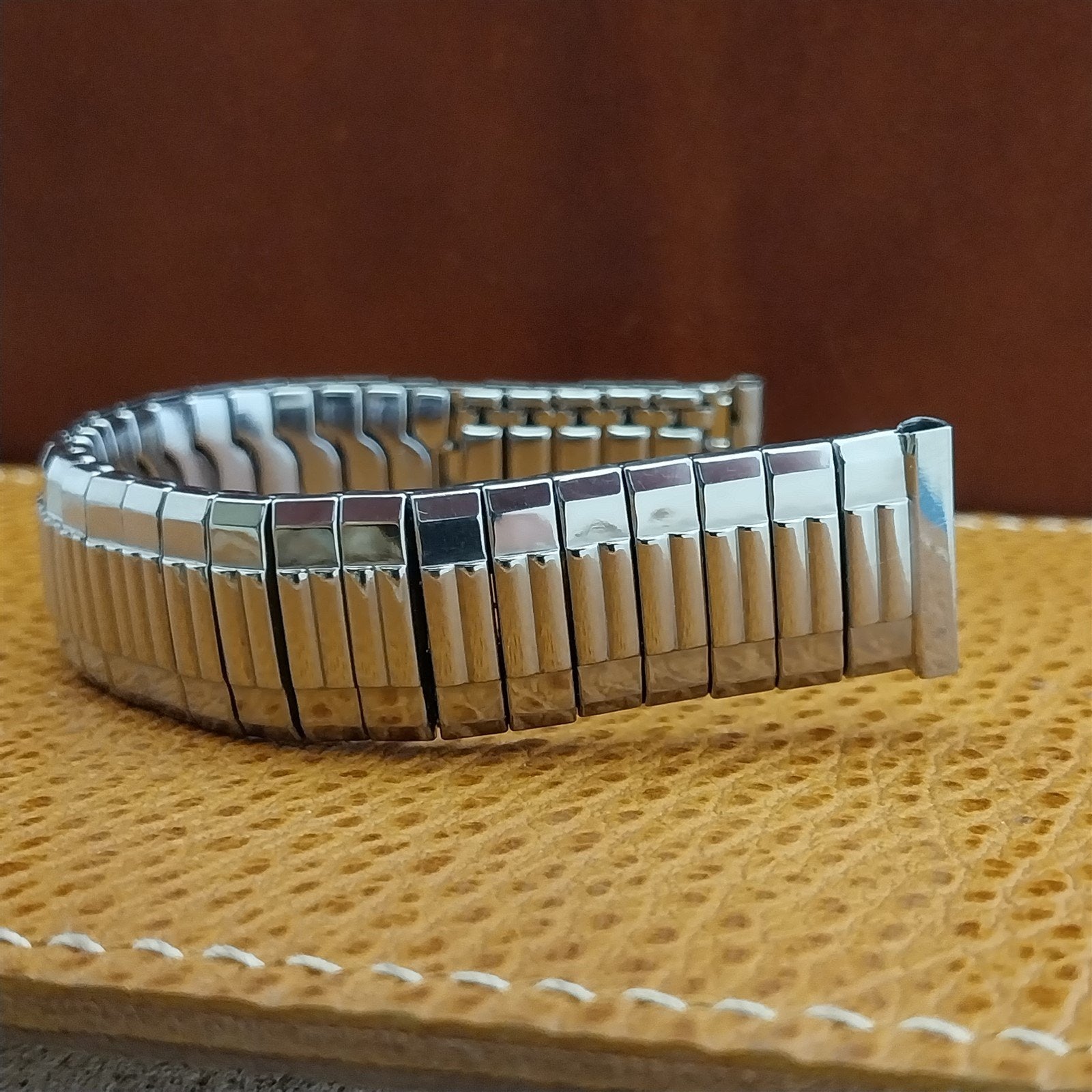Stainless Steel Expansion Gemex USA 5/8" 1950s Unused Vintage Watch Band