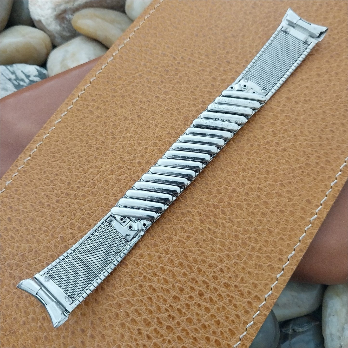 1960s Vintage Watch Band 19mm 18mm 17mm nos Kestenmade Classic Stainless Steel