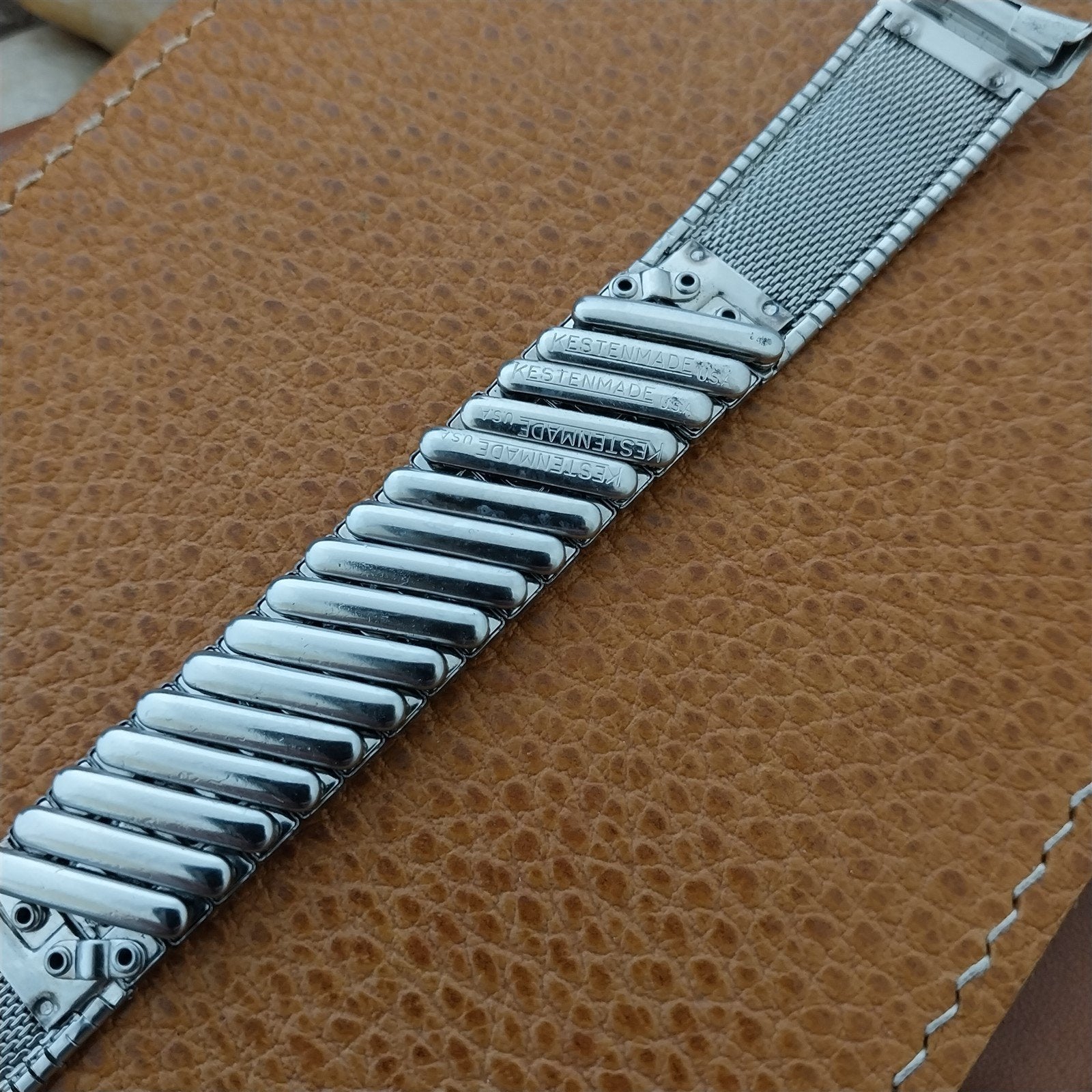 1960s Vintage Watch Band 19mm 18mm 17mm nos Kestenmade Classic Stainless Steel