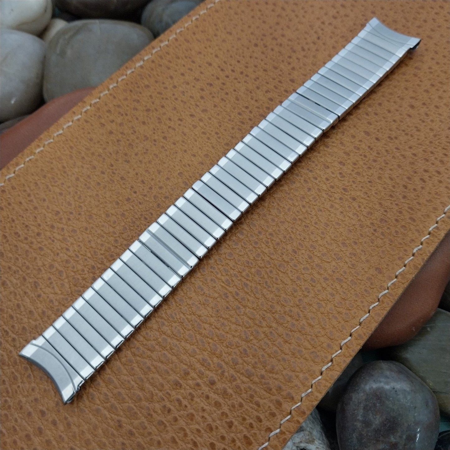 17.2mm Stainless Steel JB Champion USA 1950s old-stock Vintage Watch Band