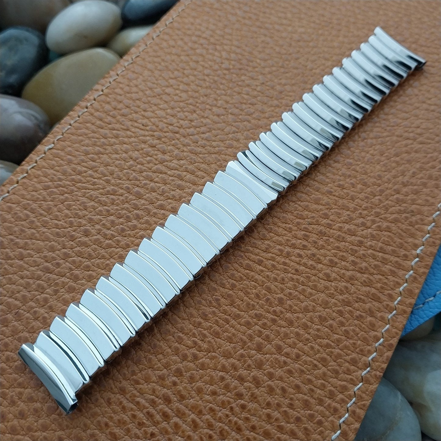 1950s JB Champion USA 12k White Gold-Filled nos Unused Vintage Watch Band