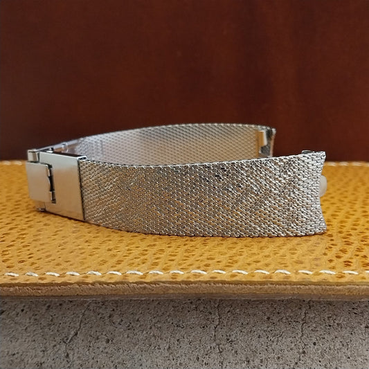 11/16" Kreisler USA Stainless Steel Mesh nos 1960s Vintage Watch Band