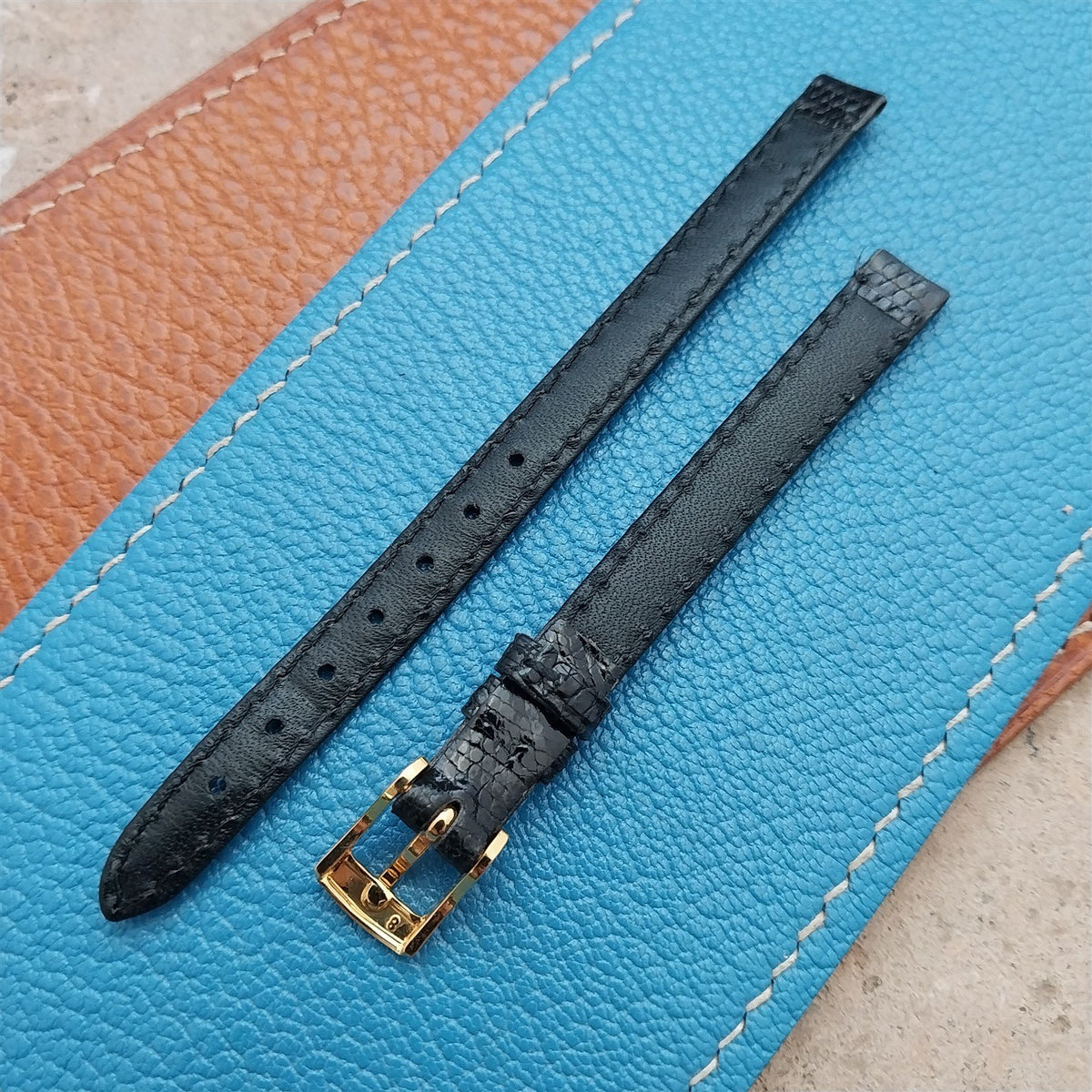 Swiss 8mm Ladies Lizard Watch Strap