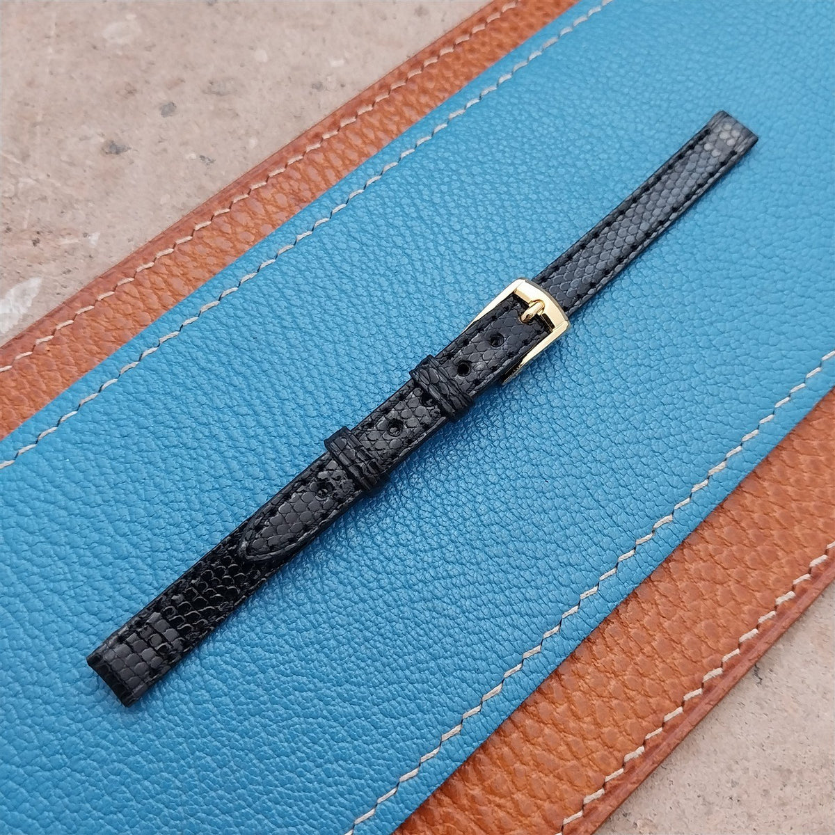 Swiss 8mm Ladies Lizard Watch Strap