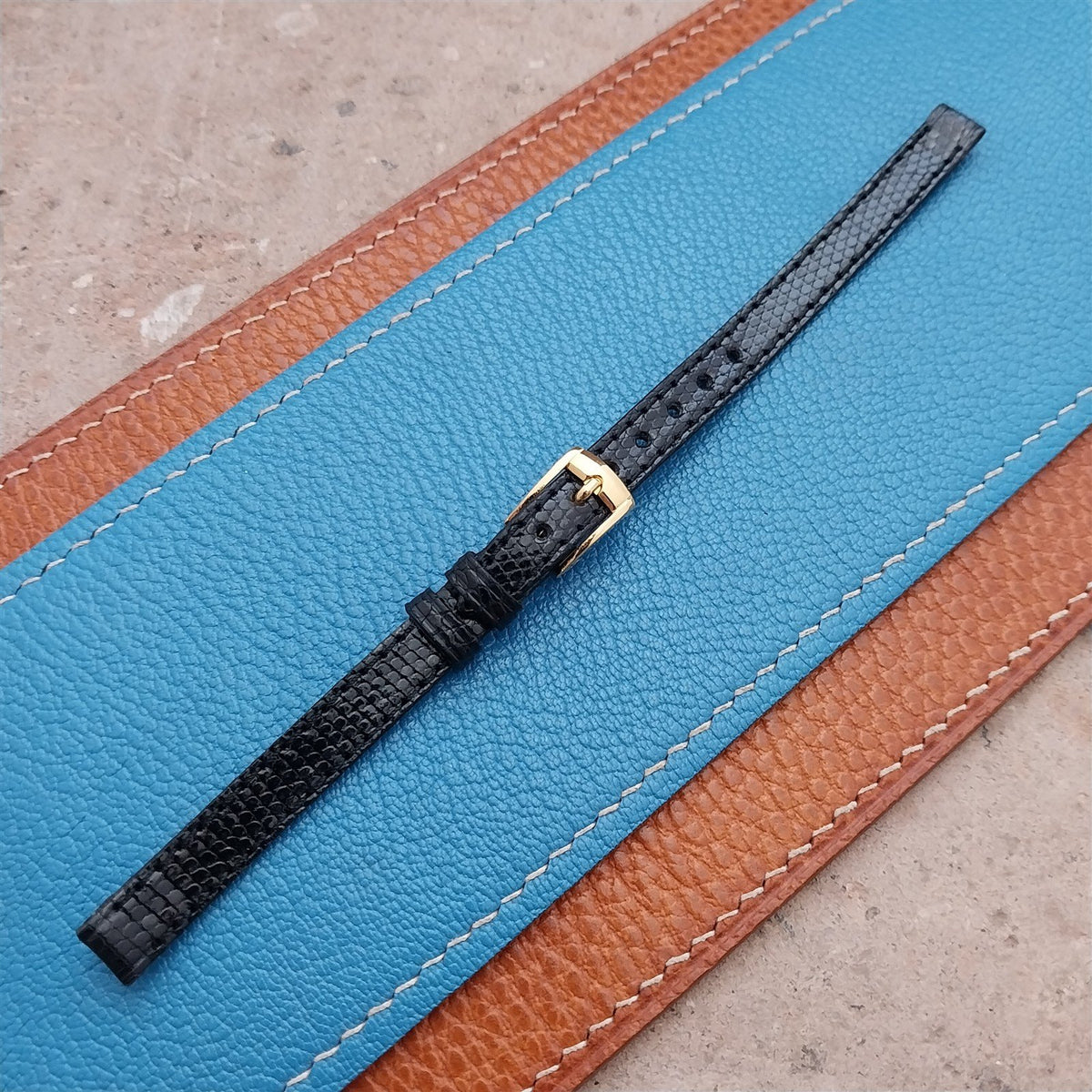 Swiss 8mm Ladies Lizard Watch Strap