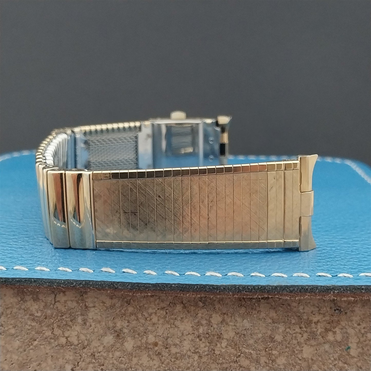 19mm 18mm Vintage JB Champion Long Gold-Filled Calendar Unused 1960s Watch Band