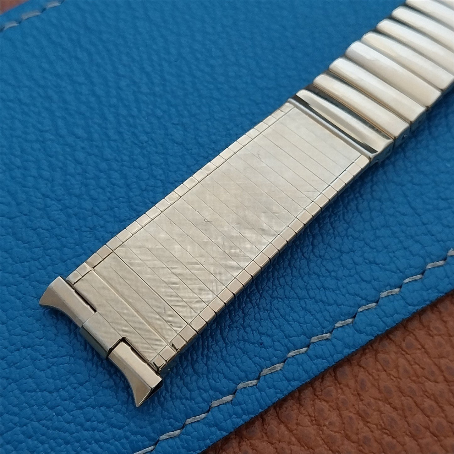 19mm 18mm Vintage JB Champion Long Gold-Filled Calendar Unused 1960s Watch Band