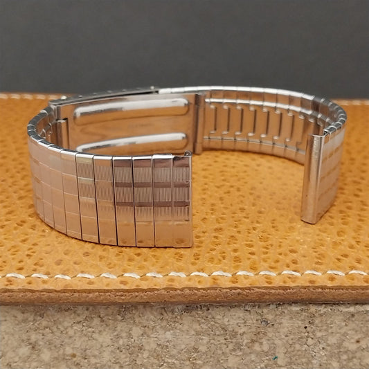 Vintage Stainless Steel 18mm Mayflower Unused 1960s Classic Watch Band