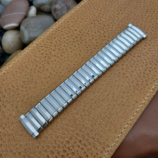 19mm 18mm JB Champion Short Stainless Steel Expansion 1950s Vintage Watch Band