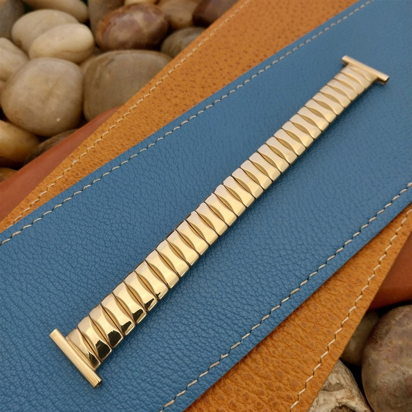 10k Gold-Filled Expansion 19mm 18mm 16mm Bellavance USA nos Vintage Watch Band