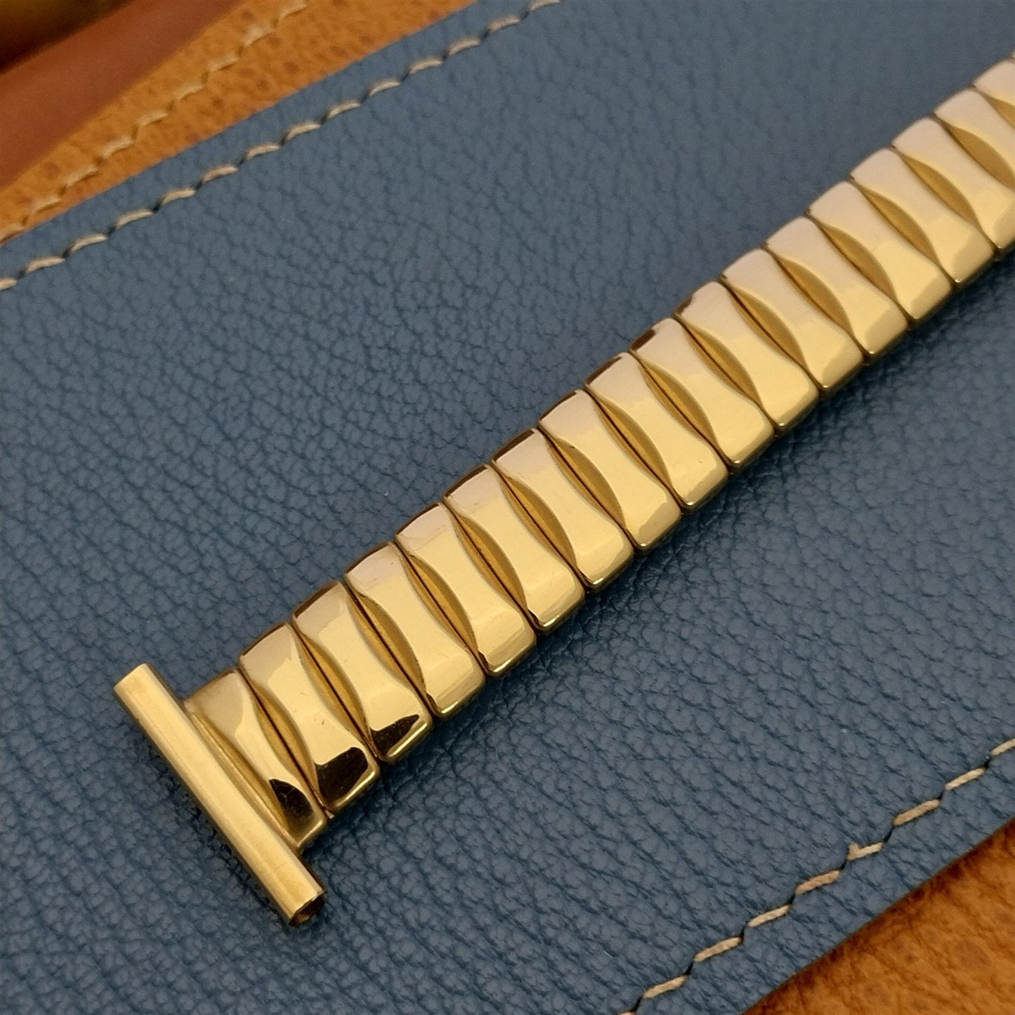 10k Gold-Filled Expansion 19mm 18mm 16mm Bellavance USA nos Vintage Watch Band