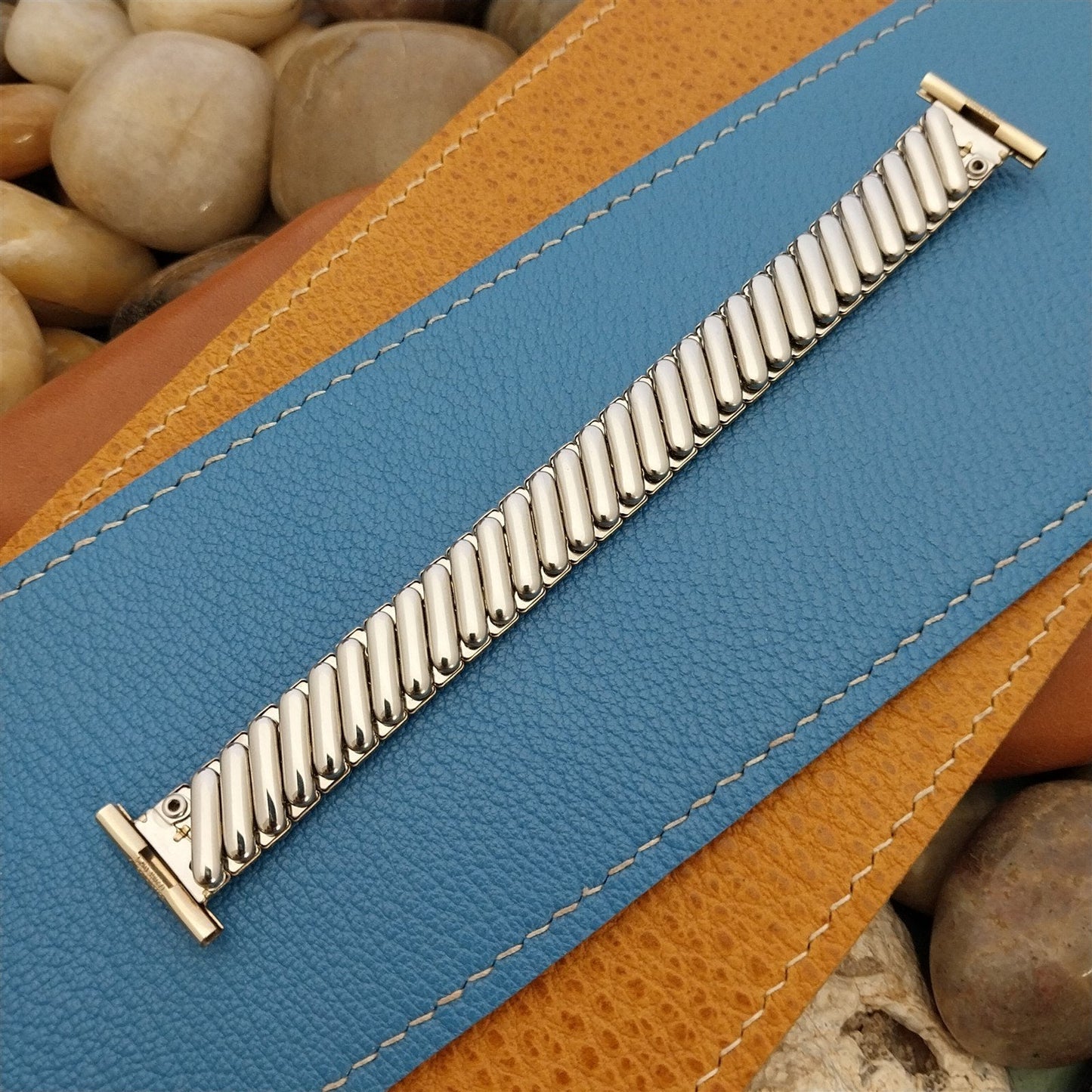 10k Gold-Filled Expansion 19mm 18mm 16mm Bellavance USA nos Vintage Watch Band