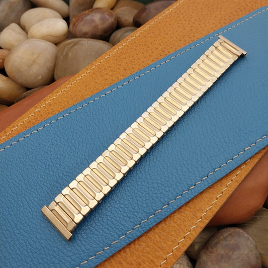 10k Gold-Filled Expansion Baldwin USA 16mm 18mm 19mm nos Vintage Watch Band