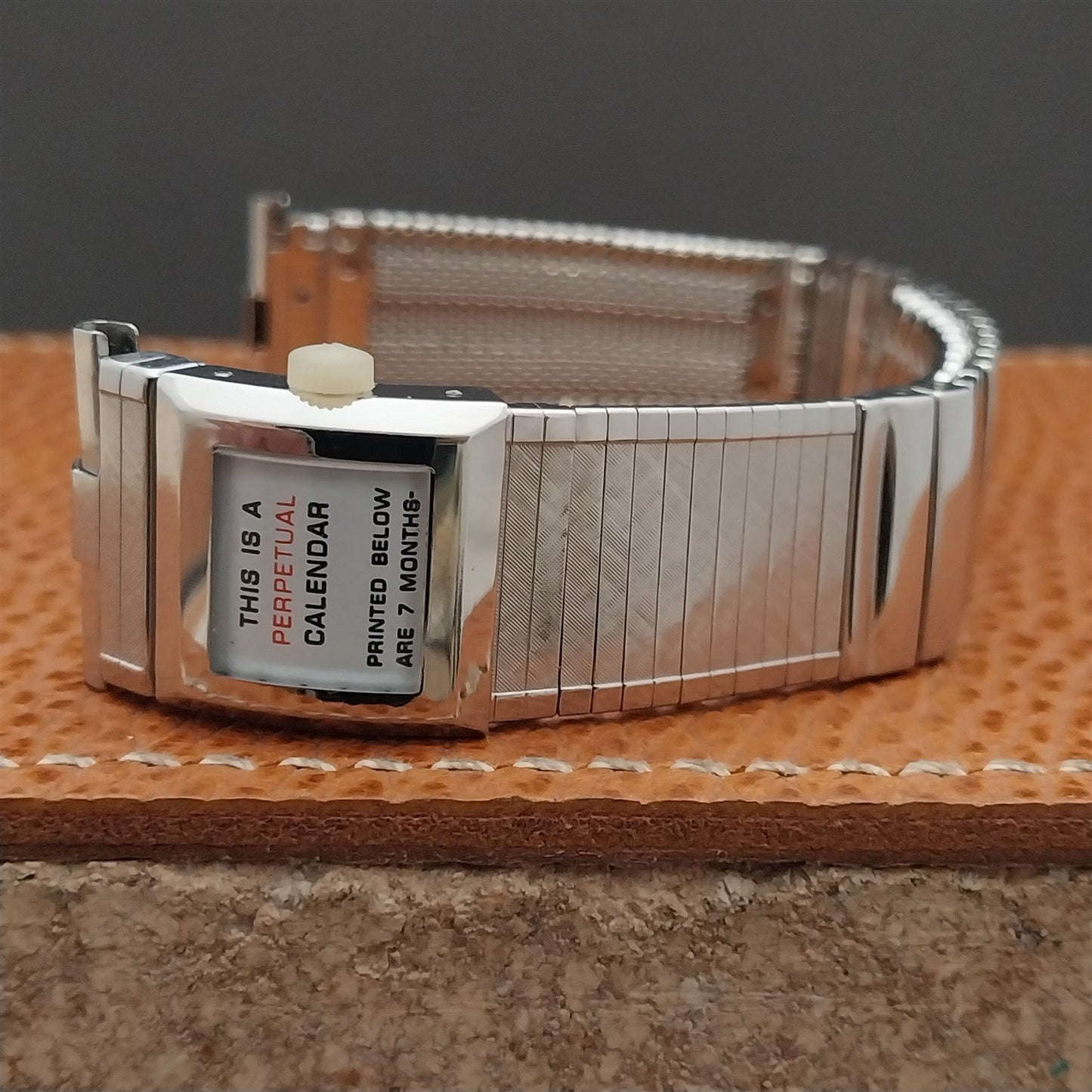 17mm 18mm 19mm JB Champion Stainless Steel Perpetual Calendar Vintage Watch Band