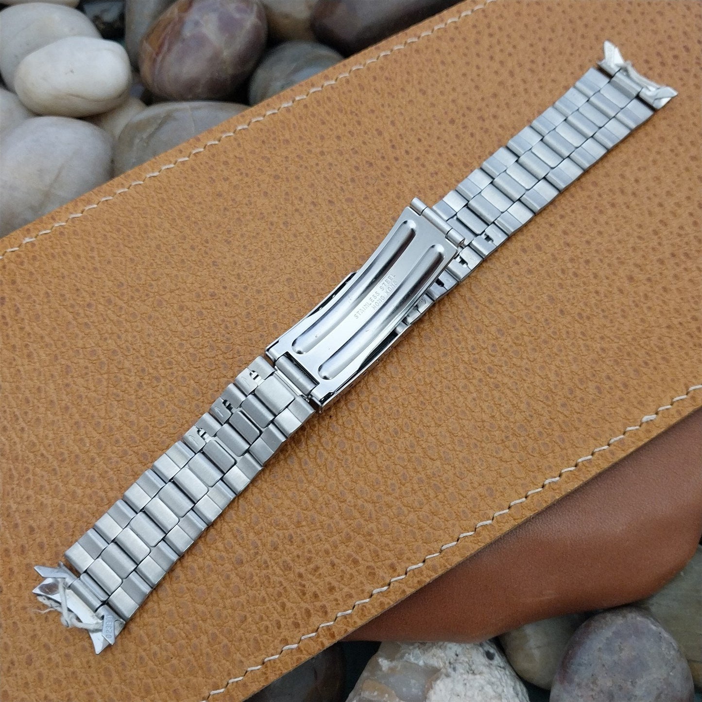 18mm Pulsar Stainless Steel NOS Unused Vintage Watch Band