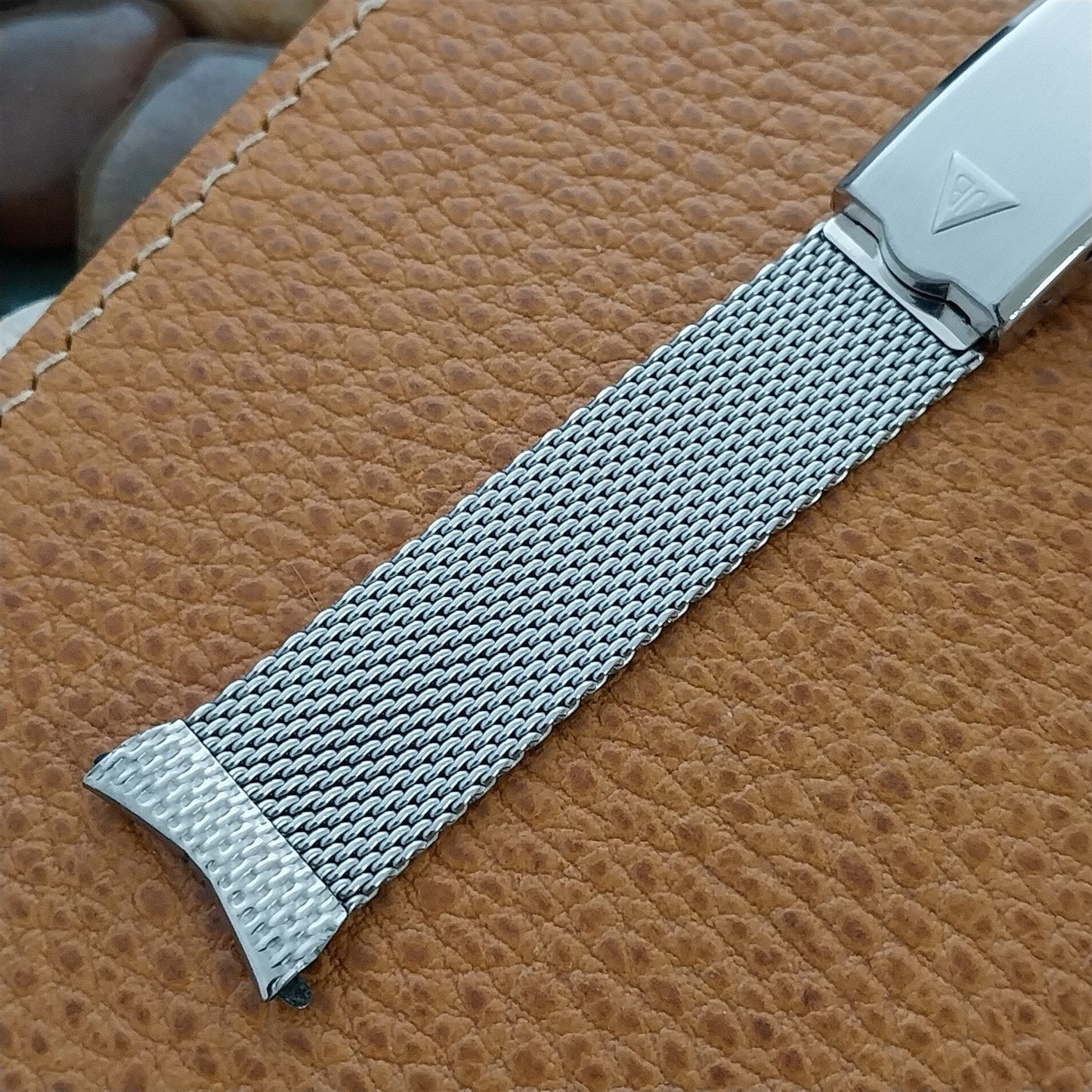 19mm JB Champion Stainless Steel Mesh Classic Unused nos Vintage Watch Band