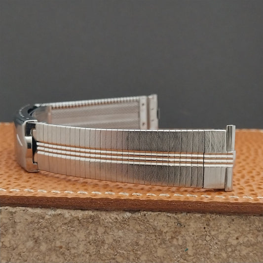 60s 19mm 18mm 17mm JB Champion Stainless Steel Unused Classic Vintage Watch Band