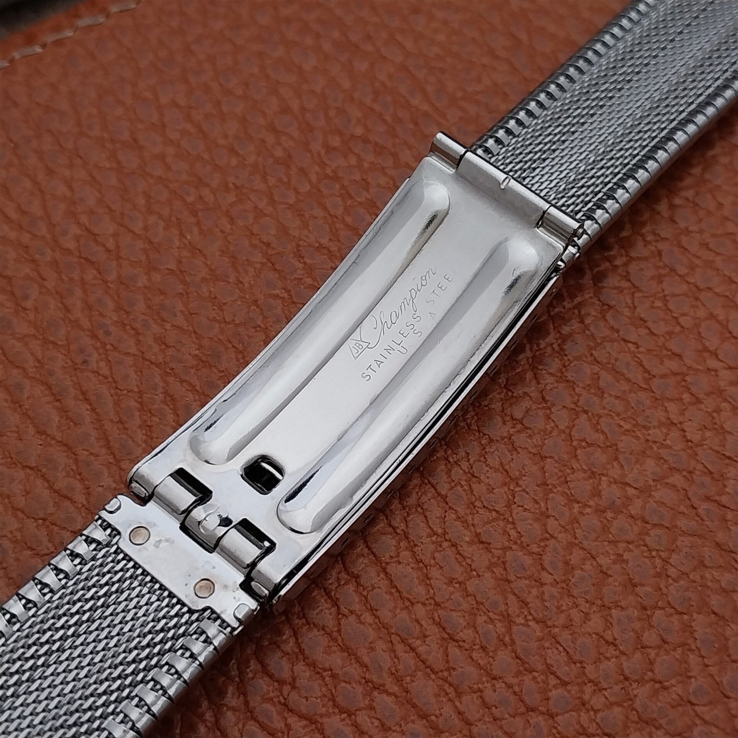 60s 19mm 18mm 17mm JB Champion Stainless Steel Unused Classic Vintage Watch Band