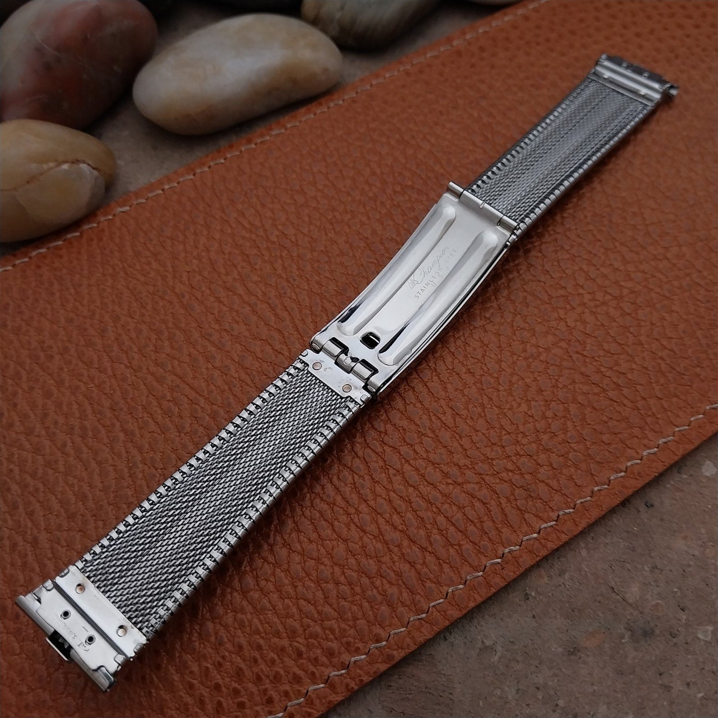 60s 19mm 18mm 17mm JB Champion Stainless Steel Unused Classic Vintage Watch Band