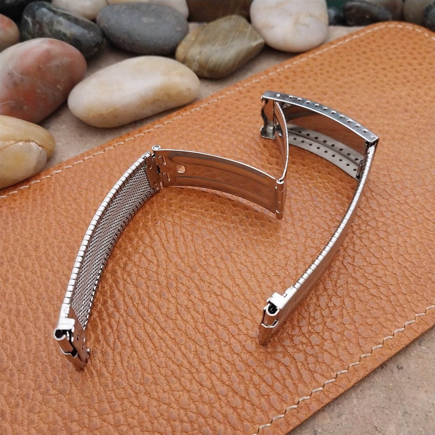 60s 19mm 18mm 17mm JB Champion Stainless Steel Unused Classic Vintage Watch Band