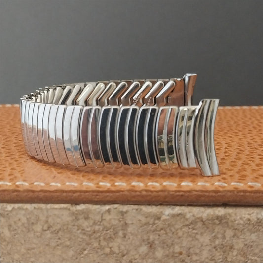 1960s Vintage 19mm 18mm 16mm Kalbe Stainless Classic Stretch Unused Watch Band