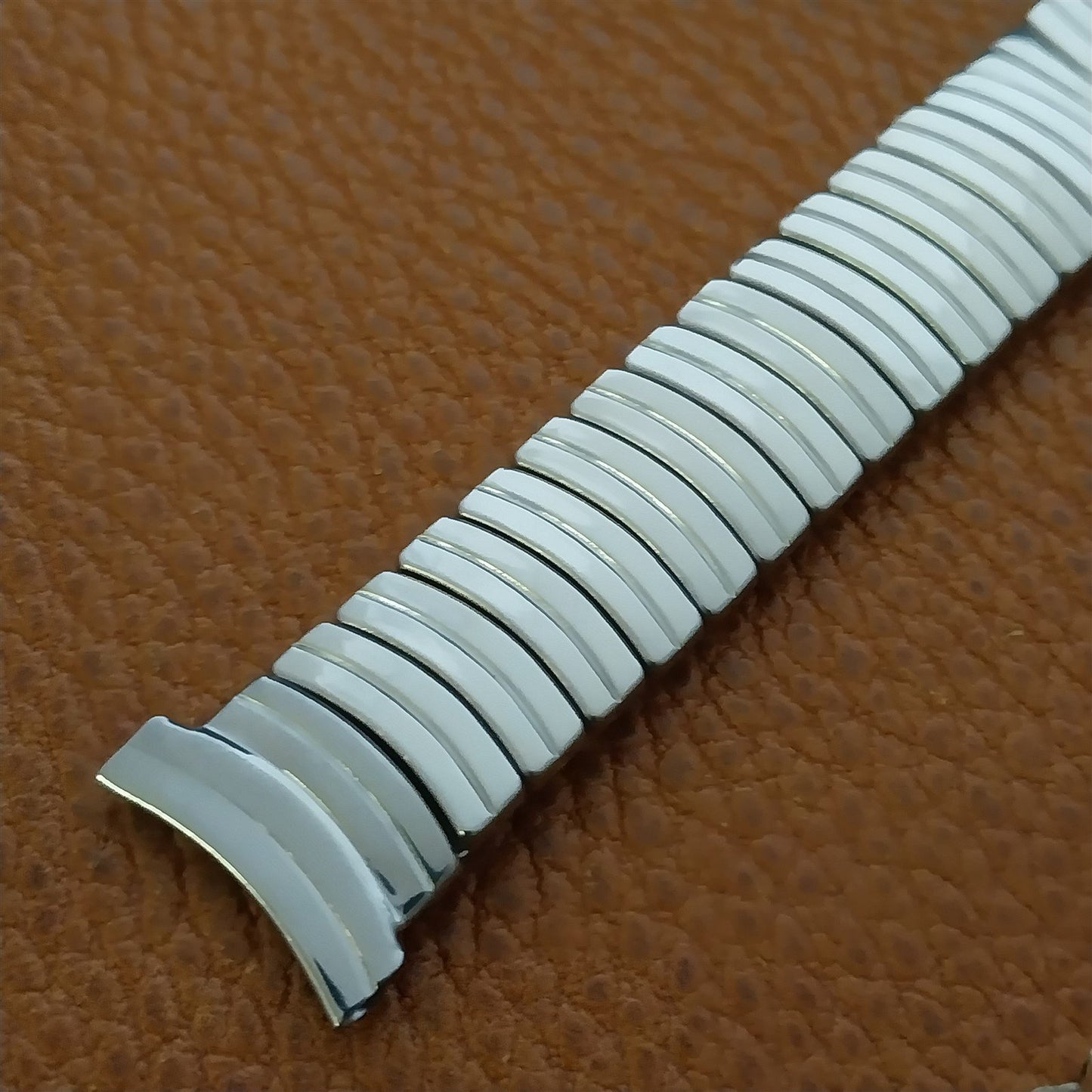 1960s Vintage 19mm 18mm 16mm Kalbe Stainless Classic Stretch Unused Watch Band