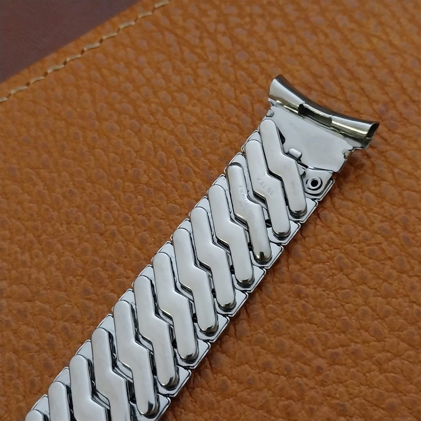 1960s Vintage 19mm 18mm 16mm Kalbe Stainless Classic Stretch Unused Watch Band