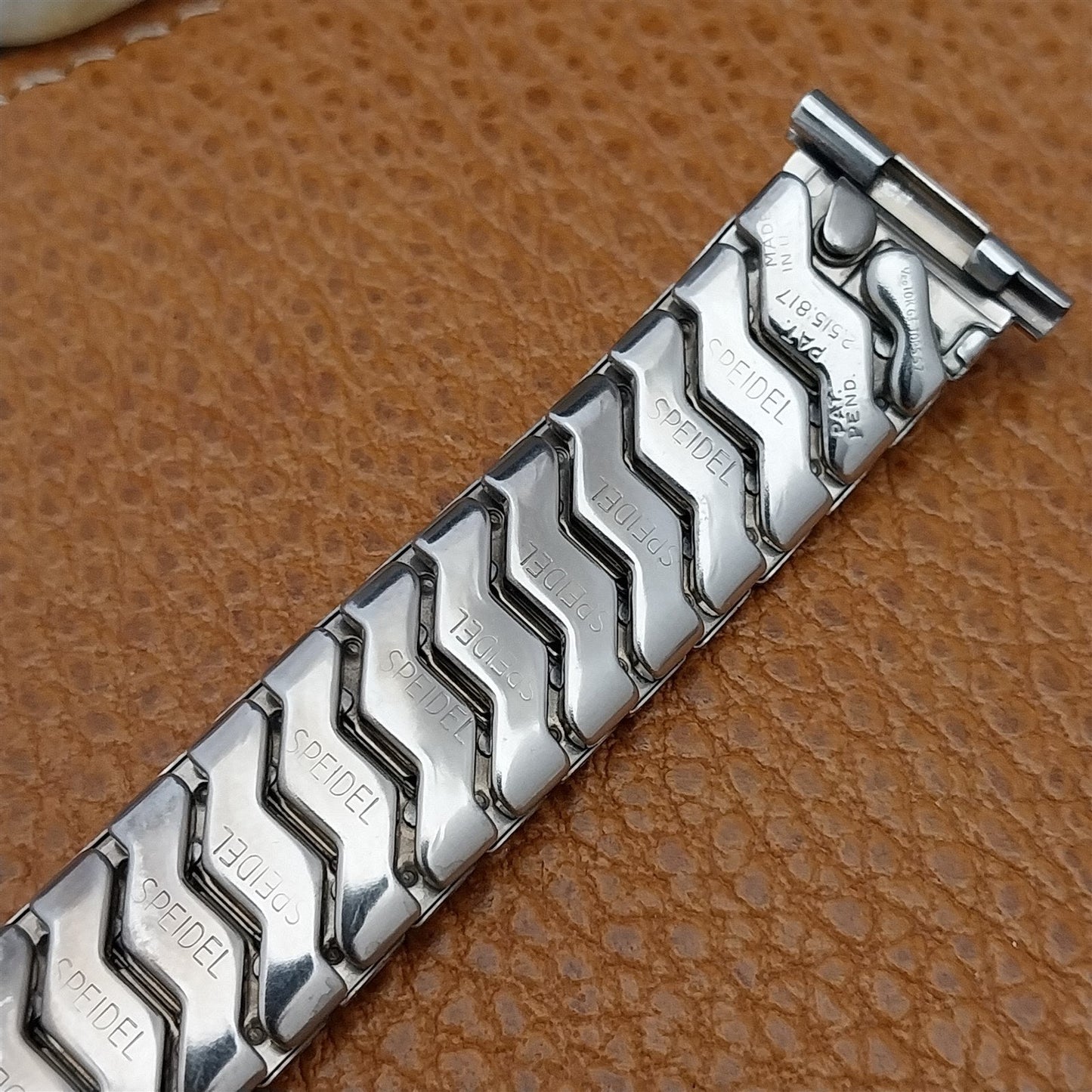 Vintage White Gold-Filled 1957 Speidel 19mm 18mm 16mm Classic Unused Watch Band