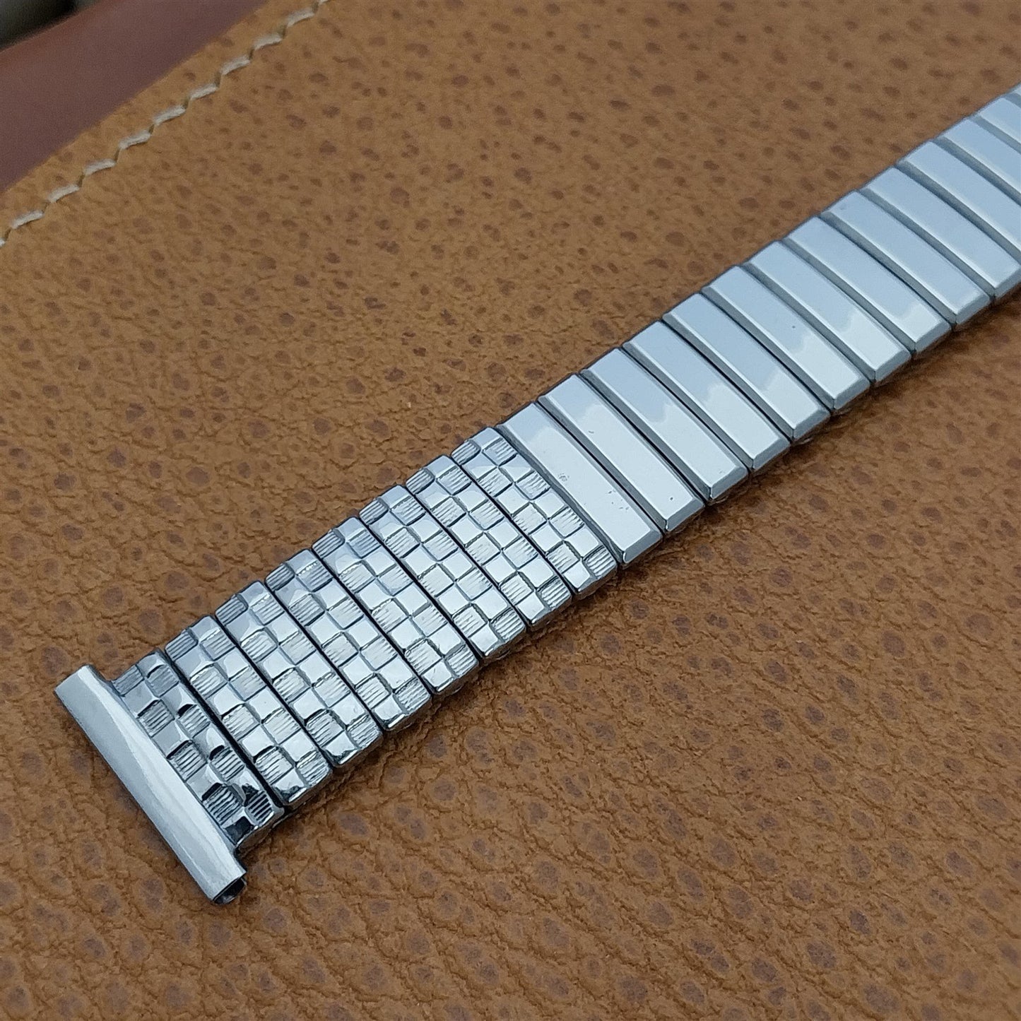 Vintage 1950s Foster Short Stainless Classic Stretch 16mm 18mm 19mm Watch Band