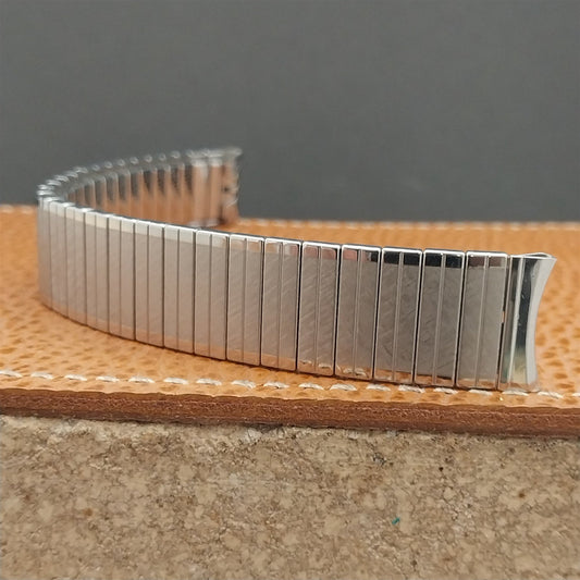 5/8 JB Champion Slim Stainless 1960s Classic Stretch Unused Vintage Watch Band