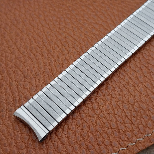 5/8 JB Champion Slim Stainless 1960s Classic Stretch Unused Vintage Watch Band