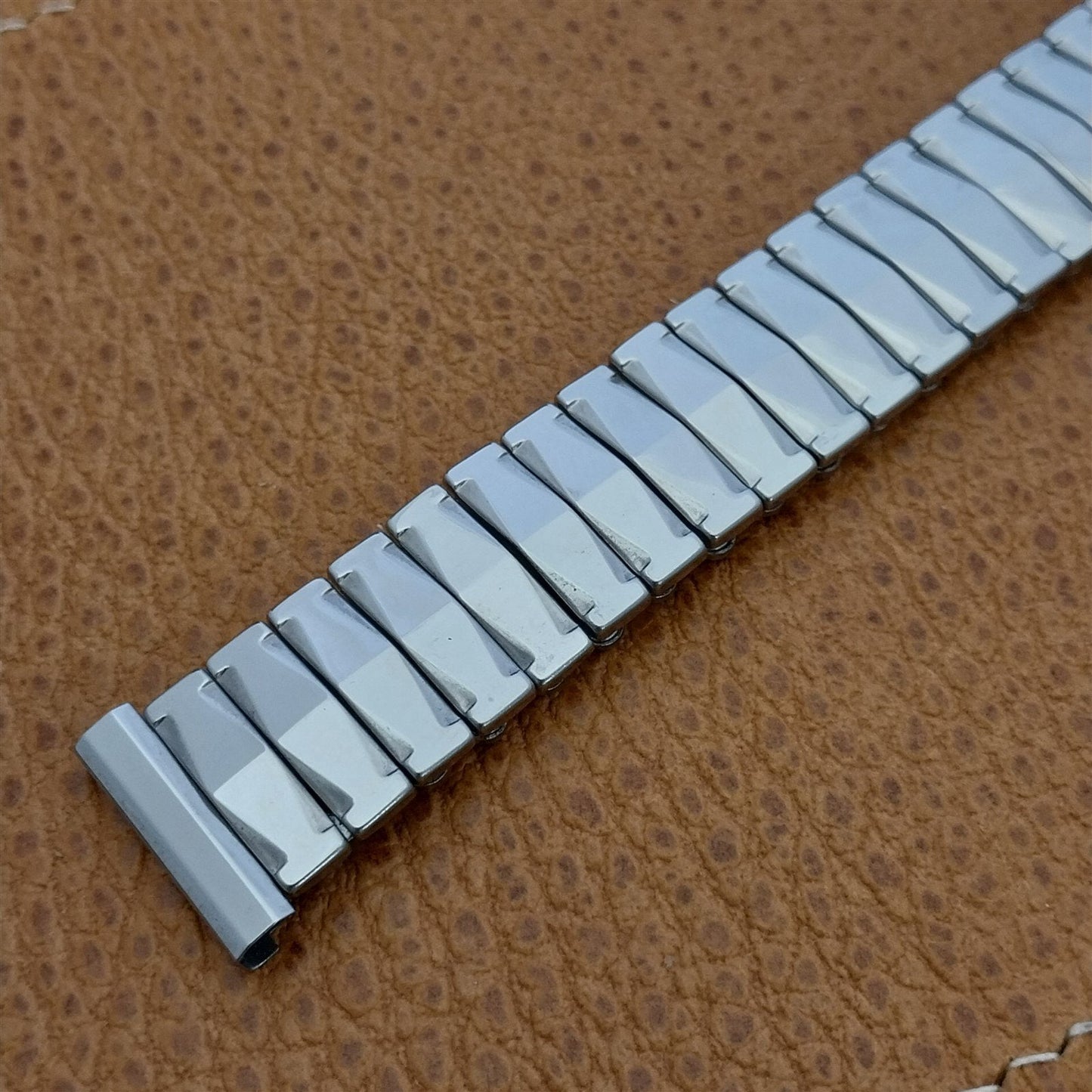 Flex-Let USA 11/16" Stainless Steel Classic Stretch 1950s Vintage Watch Band