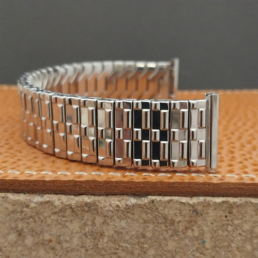 16mm 17mm 18mm Stainless Steel 50s Forstner Classic Expansion Vintage Watch Band