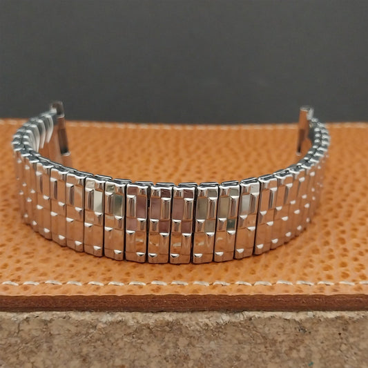 16mm 17mm 18mm Stainless Steel 50s Forstner Classic Expansion Vintage Watch Band