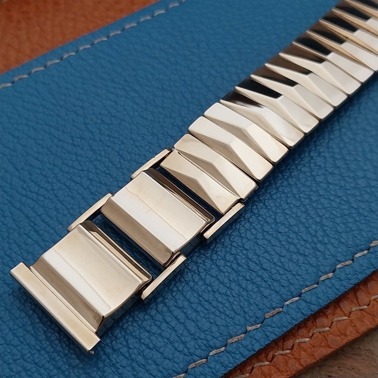 10K Gold-Filled Flex-Let USA mid-century mcm nos 1950s Vintage Watch Band