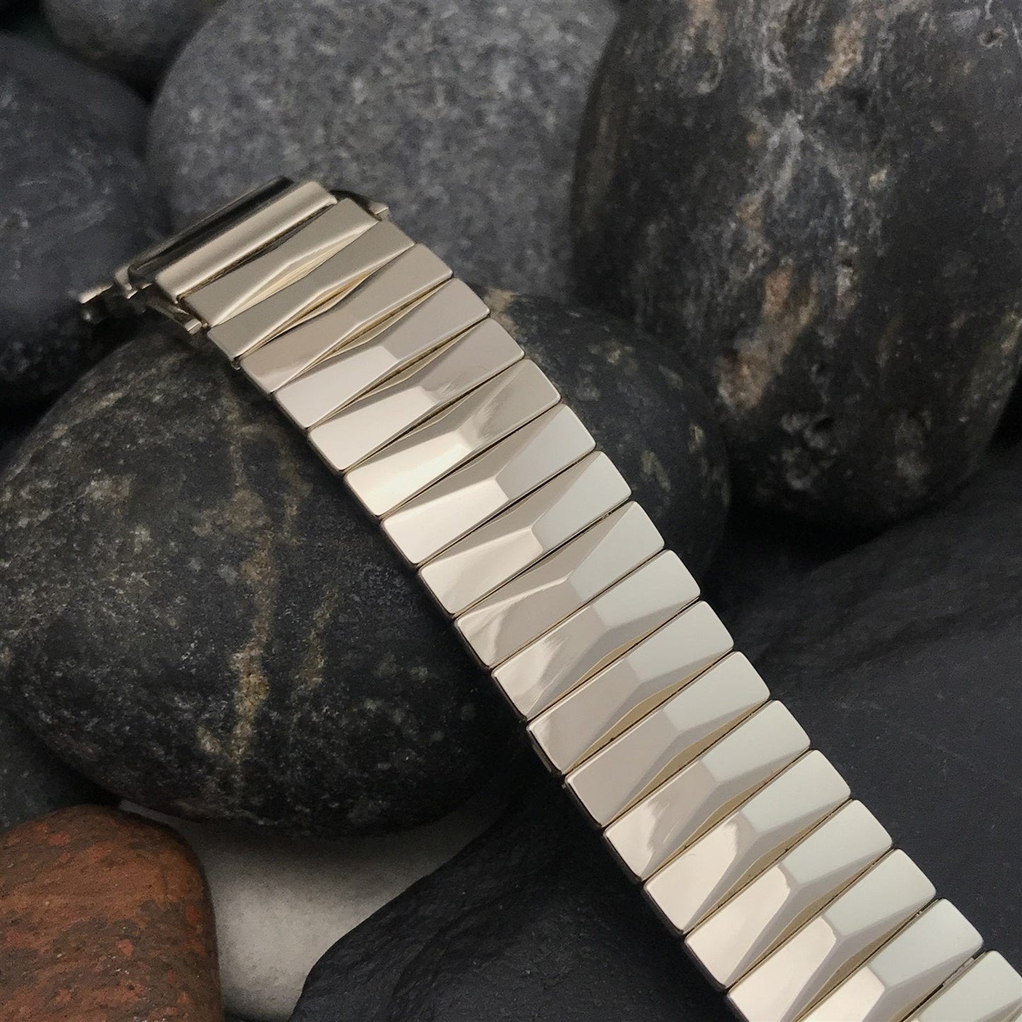 10K Gold-Filled Flex-Let USA mid-century mcm nos 1950s Vintage Watch Band