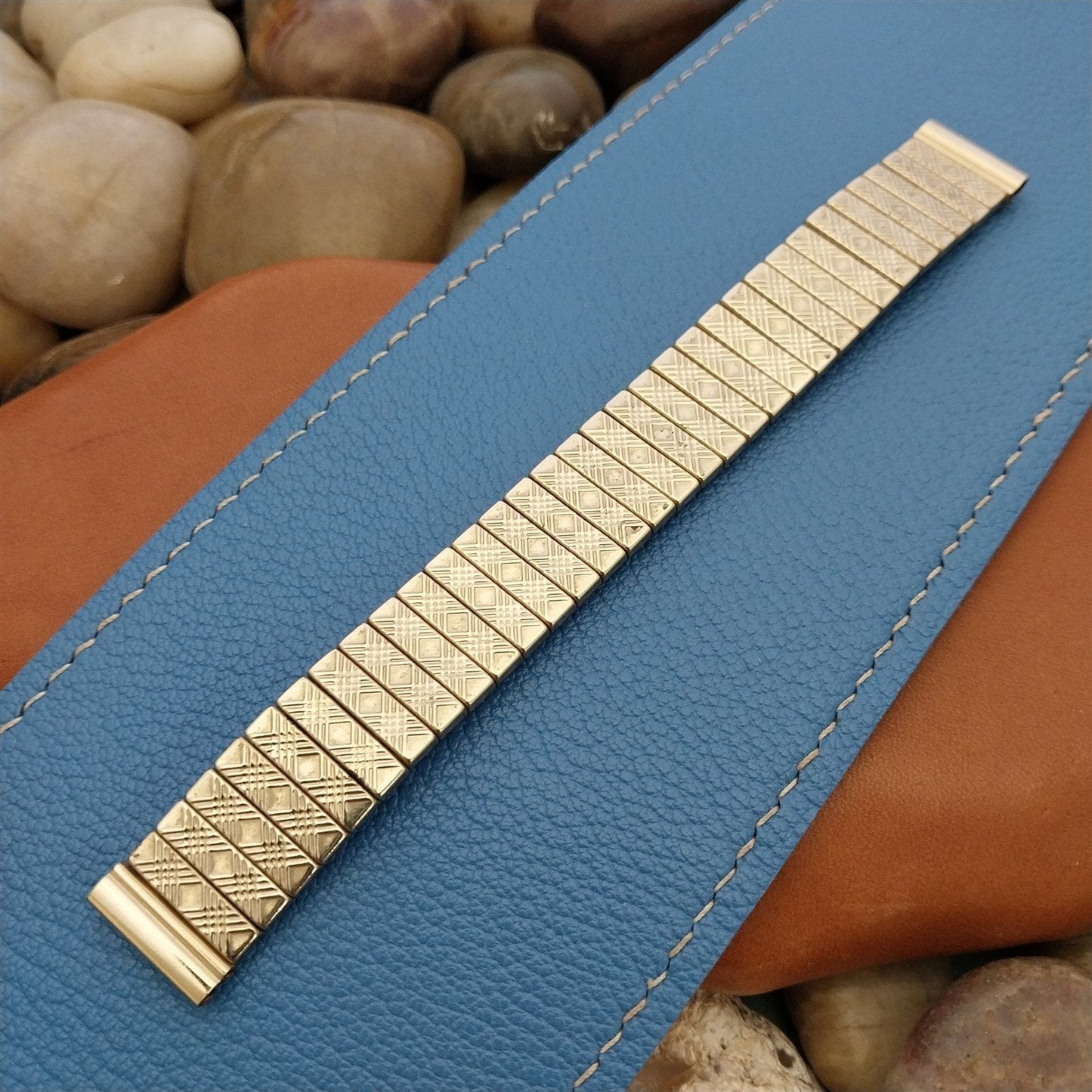 Vintage 5/8" Crown 10k Gold-Filled Classic Stretch Expansion 1950s Watch Band