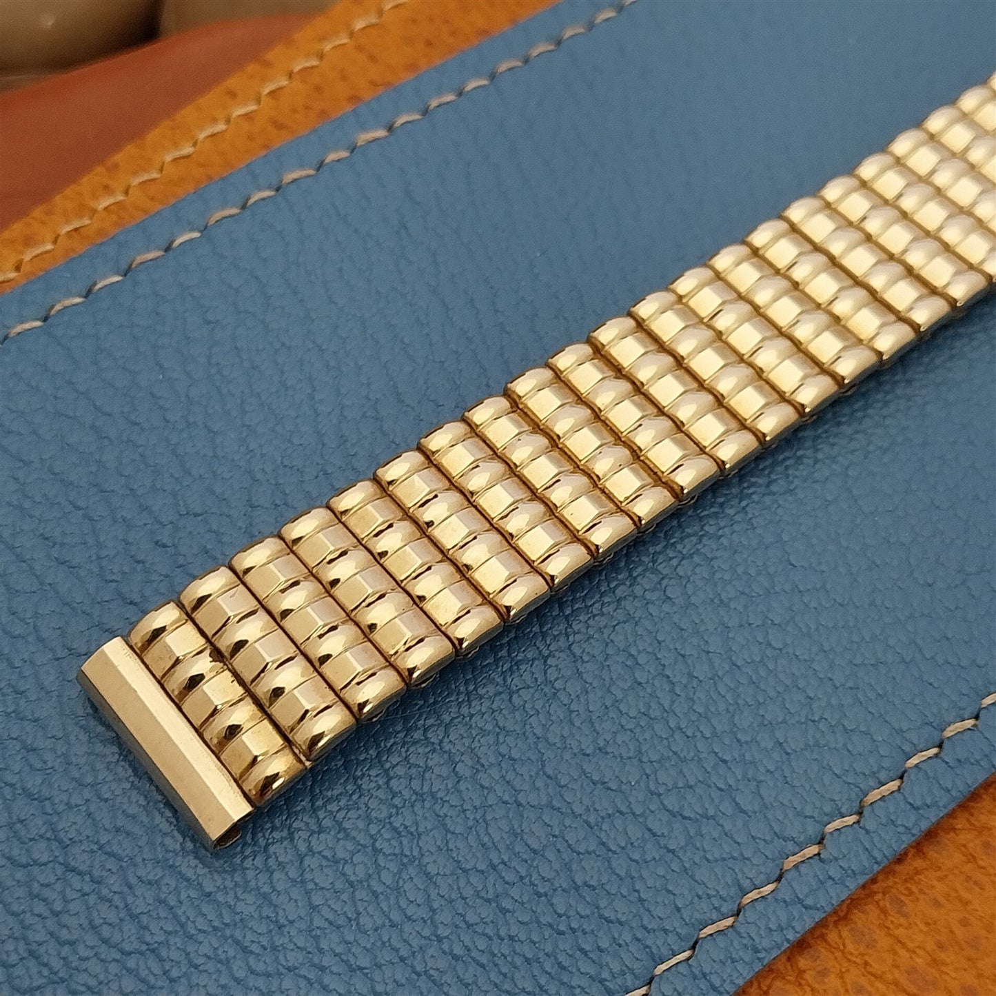 Vintage 5/8" Gold-Filled Classic Stretch Lenox Unused Classic 1960s Watch Band