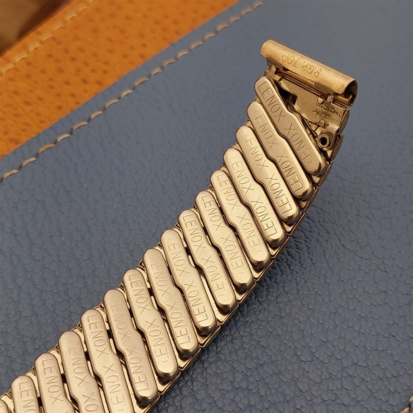 Vintage 5/8" Gold-Filled Classic Stretch Lenox Unused Classic 1960s Watch Band