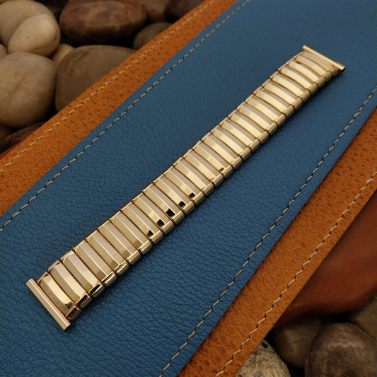 Vintage 17mm 18mm 19mm Gold-Filled Classic JB Champion Unused 1950s Watch Band