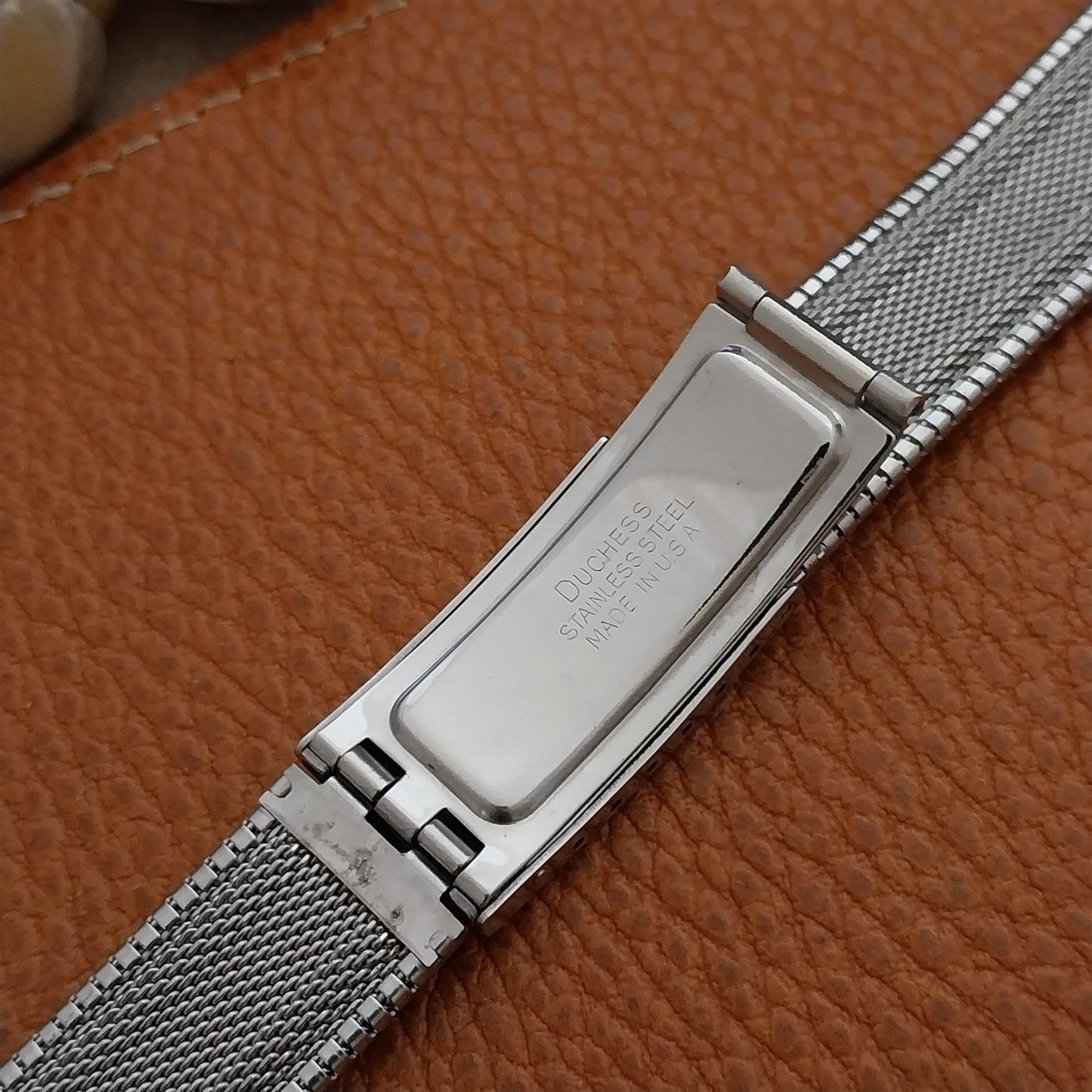 20mm Bulova Stainless Steel nos JB Champion USA Unused 1960s Vintage Watch Band