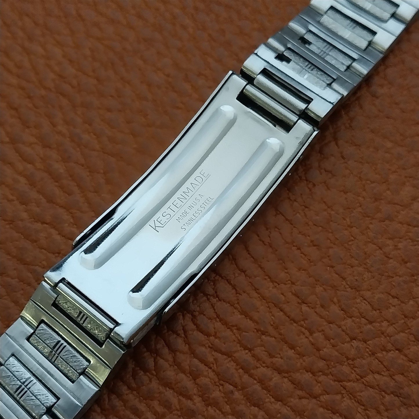 22mm 20mm 19mm Stainless Steel Kestenmade Classic 1970s Vintage Watch Band