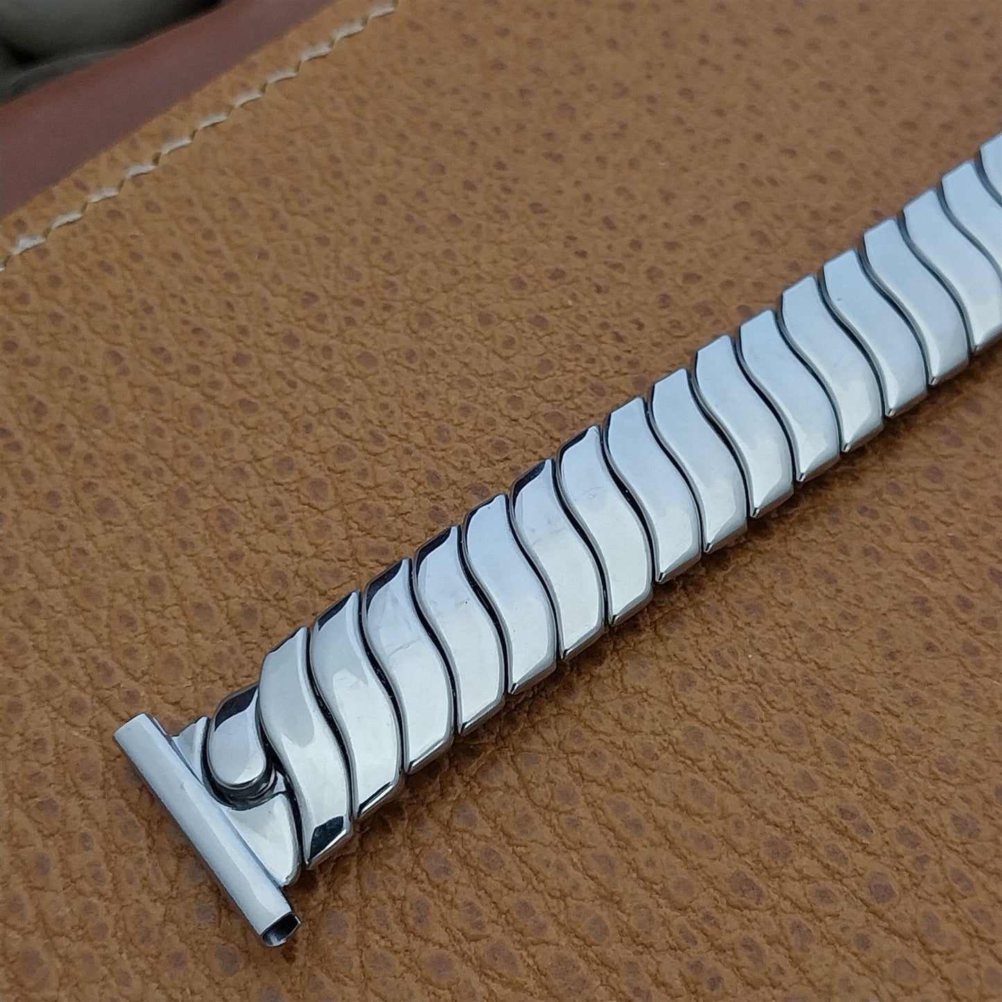 Vintage 1950s Admiral 19mm 18mm 16mm Classic Stainless Expansion nos Watch Band