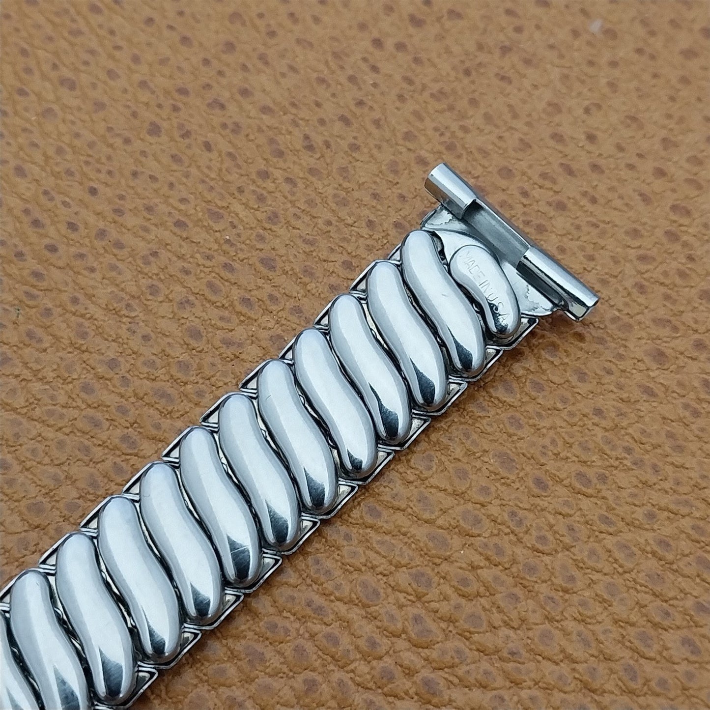 Vintage 1950s Admiral 19mm 18mm 16mm Classic Stainless Expansion nos Watch Band