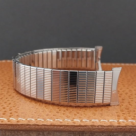 Vintage Bulova 16mm 18mm 19mm Stainless Steel Expansion Unused nos Watch Band