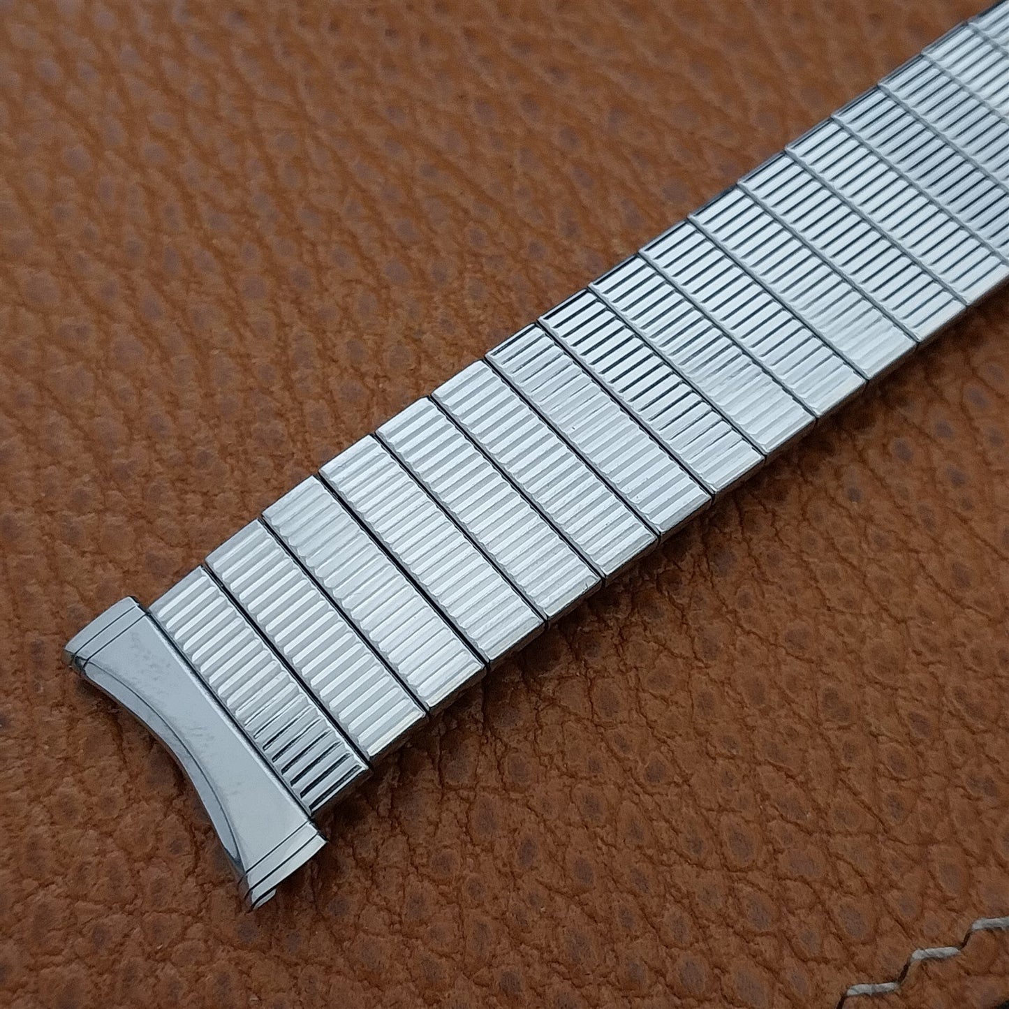 Vintage Bulova 16mm 18mm 19mm Stainless Steel Expansion Unused nos Watch Band