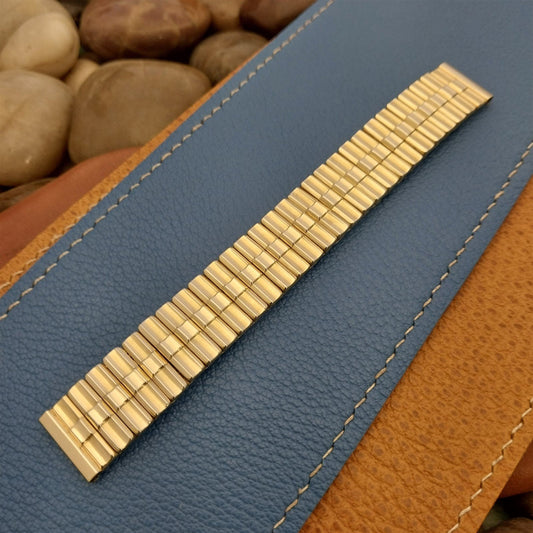 1953 10k Gold-Filled Expansion Flex-Let USA nos 5/8" Unused Vintage Watch Band