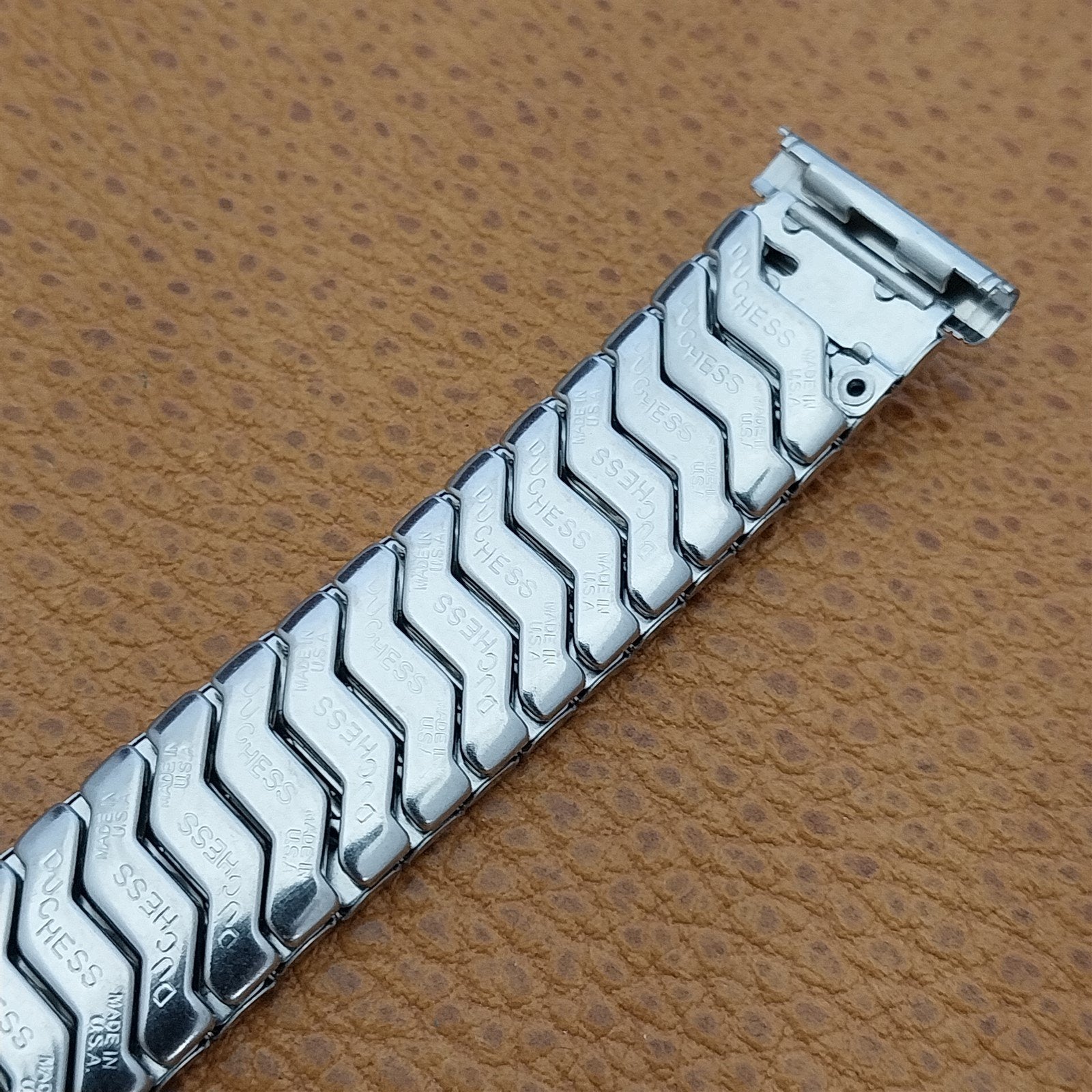 19mm 18mm 16mm Duchess Stainless Steel Expansion nos 1960s Vintage Watch Band