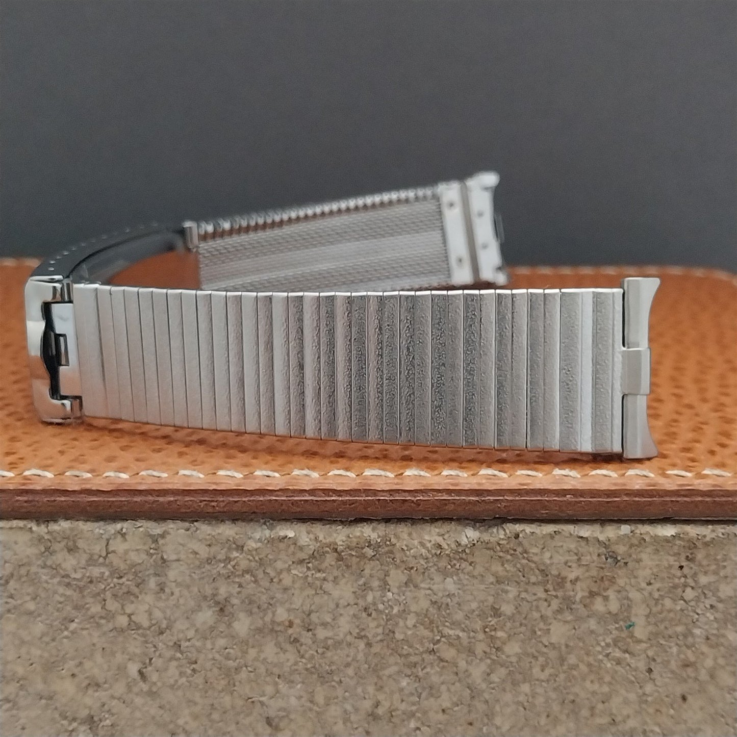 19mm 18mm JB Champion Vintage Watch Band Classic Unused 1960s Stainless Steel